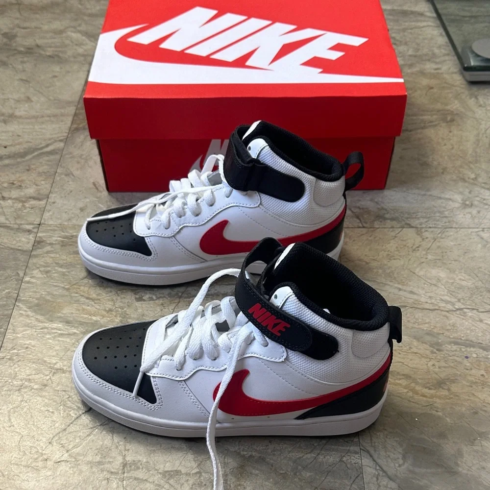 Nike Court Borough Mid 2 - Picture 2 of 5